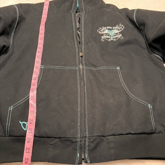 Cowgirl Hardware Live For Today devalued womens coat size XXL - Picture 11 of 12
